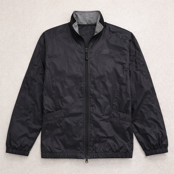 Nike Other - Nike Sportswear Black Full Zip Lightweight Jacket Size M
